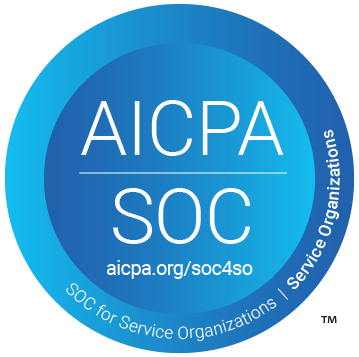 AICPA SOC2 logo for service organizations